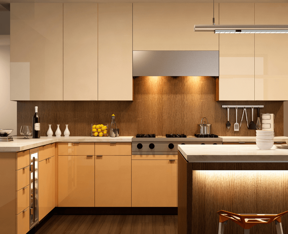 Elegant modular kitchen furniture