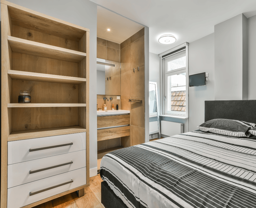 Modular beds and wardrobes by Neom Modular